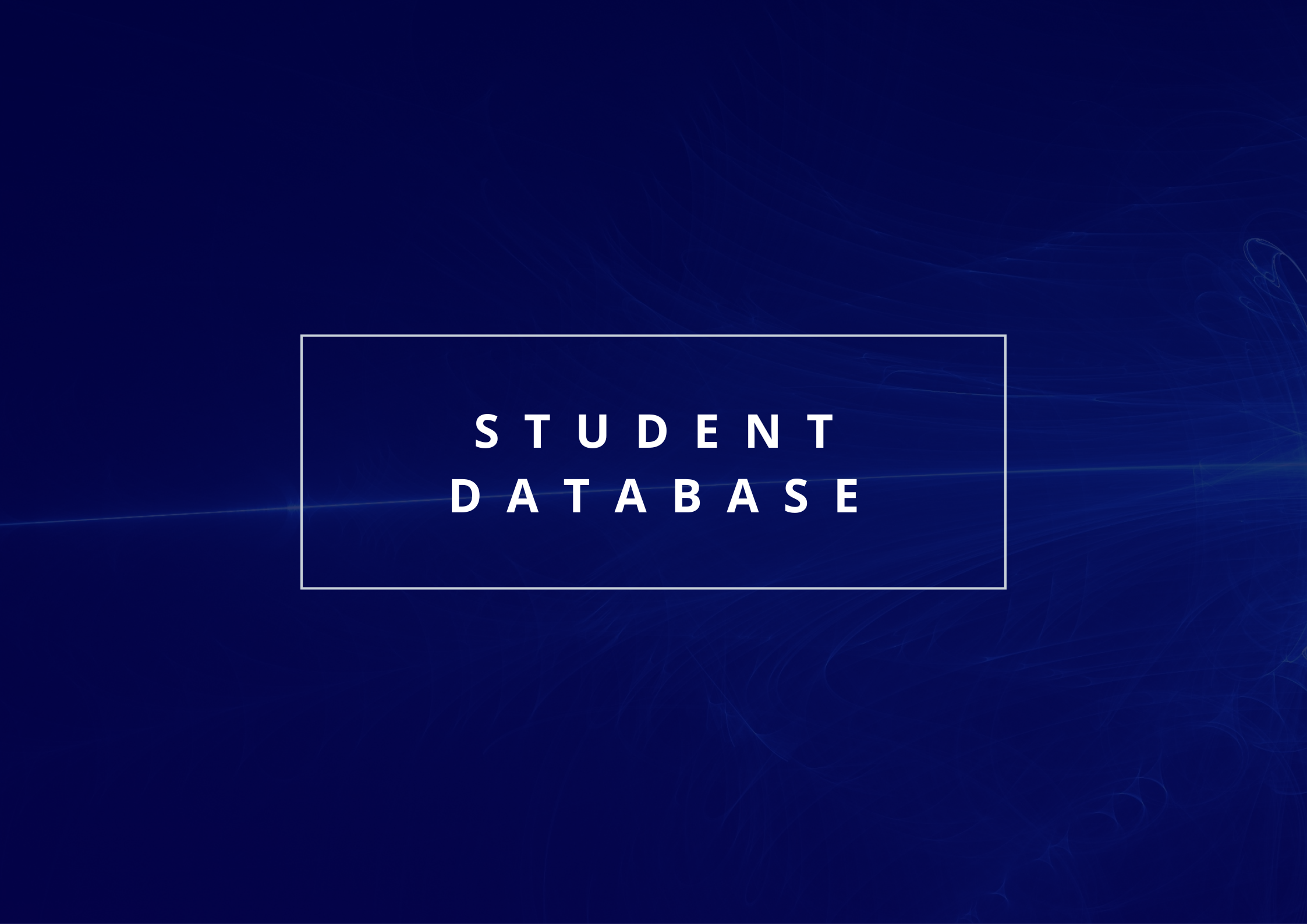 Student Database